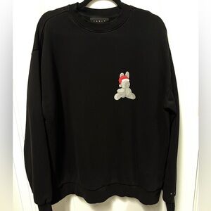 Authentic Tesla oversized sweatshirt, size large